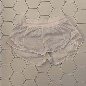 White Hotty Hot shorts